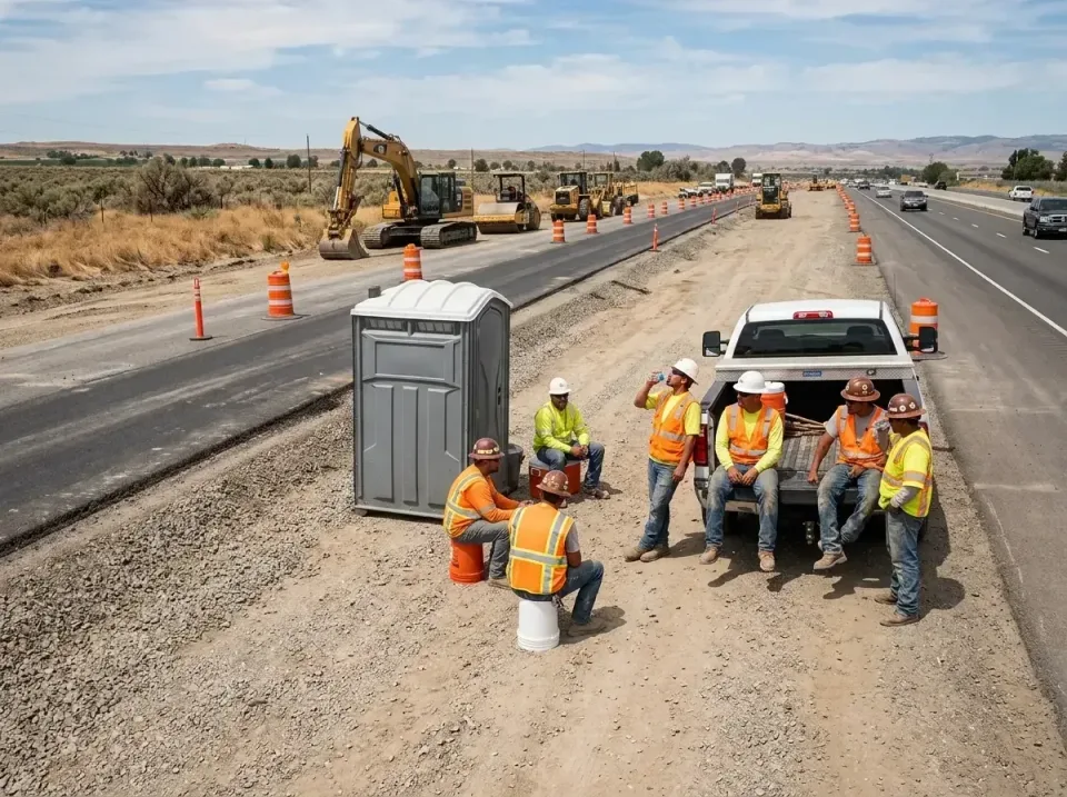 highway-road-construction-crew-007 — frequently asked questions, Porta Potty and Restroom Rentals in Centerville, TN